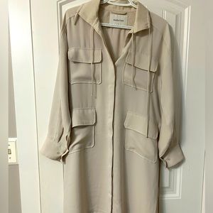 Babaton Light Birch Overcoat-Dress!